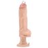 Blush Bad Boy – vibrátor s piercingom – 17 cm (prírodná farba)