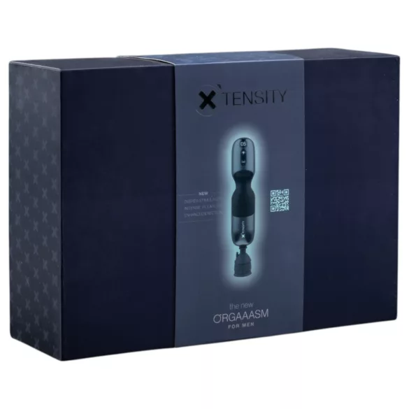 Xtensity 1 - masturbátor pre mužov - vákuový pulzujúci - čierny