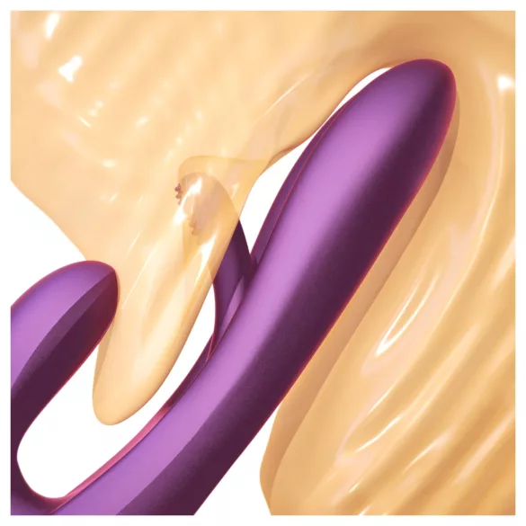 Honey Play Box Terri - vibrátor s ramenom na klitoris ovládaný aplikáciou (fialový)