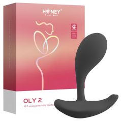   Honey Play Box Oly 2 - vibrátor na bod G a klitoris - čierny