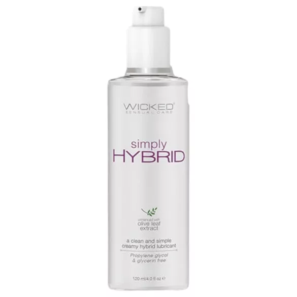 Wicked Simply Hybrid - lubrikačný gél na vodnej a silikónovej báze - 120ml
