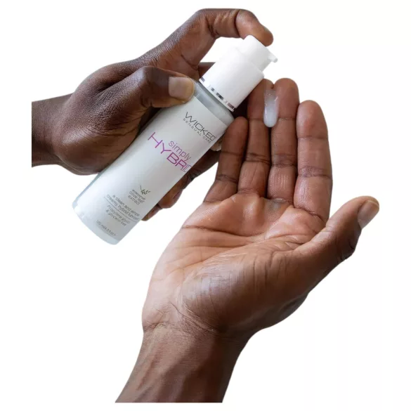 Wicked Simply Hybrid - lubrikačný gél na vodnej a silikónovej báze - 120ml