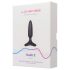 LOVENSE Hush 2 XS - nabíjací malý análny vibrátor (25mm) - čierny
