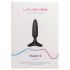LOVENSE Hush 2 XS - nabíjací malý análny vibrátor (25mm) - čierny