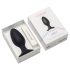 LOVENSE Hush 2 L - nabíjací análny vibrátor (57mm) - čierny
