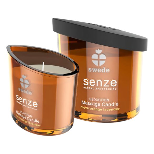 Swede Senze - masážna sviečka - pomaranč a levanduľa (50ml)