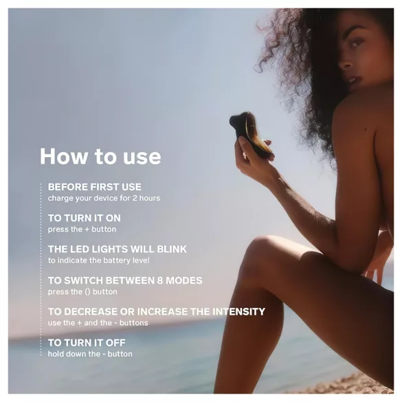 LELO Sona - klitorálny stimulátor s vlnami - červená