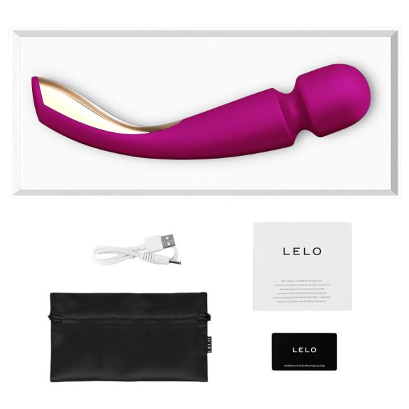 LELO Smart Wand 2 - veľký - nabíjateľný masážny vibrátor (fialový)