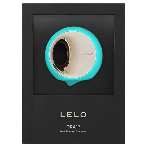 LELO Ora 3 - simulátor orálneho sexu a vibrátor na klitoris - tyrkysový