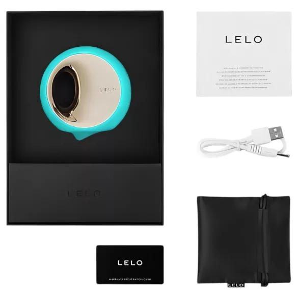 LELO Ora 3 - simulátor orálneho sexu a vibrátor na klitoris - tyrkysový
