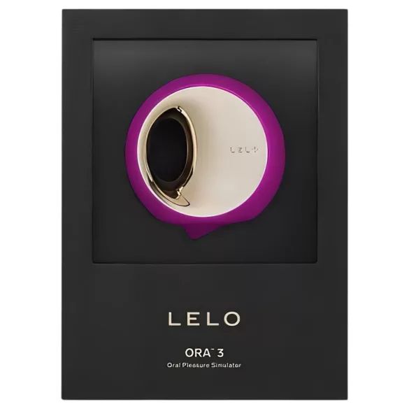 LELO Ora 3 - stimulátor orálneho sexu a vibrátor na klitoris - fialový