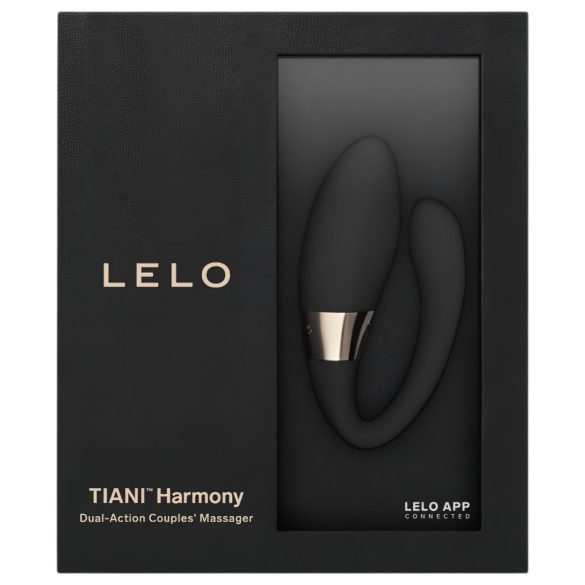 LELO Tiani Harmony - párový vibrátor - dobíjací, smart - čierna