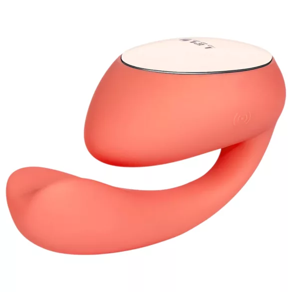 LELO Ida Wave - Aplikáciou ovládaný vibračný a rotačný vibrátor (korálový)