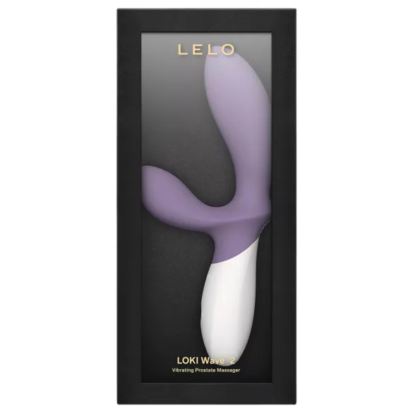 LELO Loki Wave 2 - vibračný masáž prostaty - nabíjateľný, vodotesný, fialový