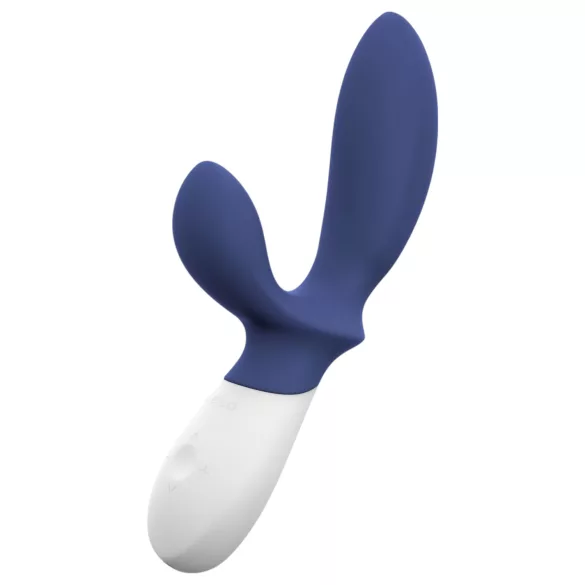 LELO Loki Wave 2 - vibrátor na prostatu - akumulátorový, vodotesný, modrý