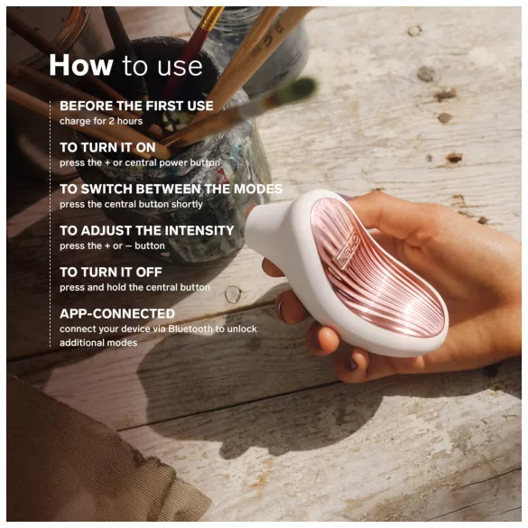 LELO Sona 3 - stimulátor klitorisu na vlny - levanduľová farba