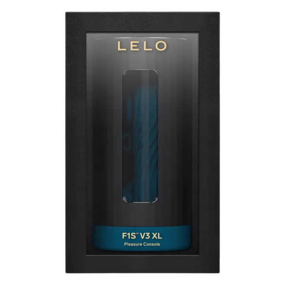 LELO F1s V3 XL - interaktívny masturbátor - čierna/modrá