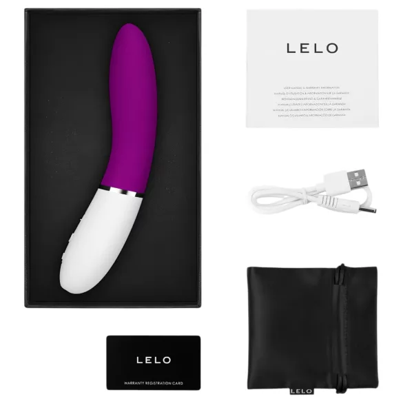 LELO Liv 3 - vibrátor na bod G - ružový