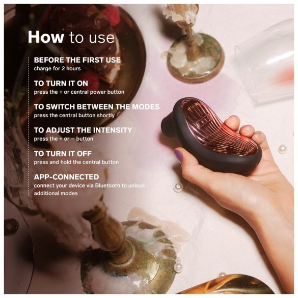 LELO Sona 3 Cruise - stimulátor klitorisu na vlny - fialový