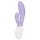 LELO INA Twist - vaginálny G-bod vibrátor s klitorálnym výstupkom (fialový)