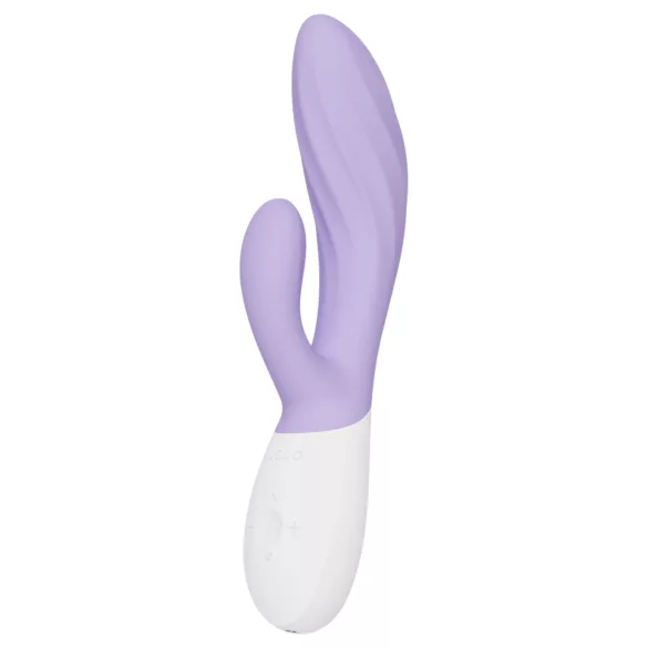 LELO INA Twist - vaginálny G-bod vibrátor s klitorálnym výstupkom (fialový)