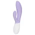 LELO INA Twist - vaginálny G-bod vibrátor s klitorálnym výstupkom (fialový)