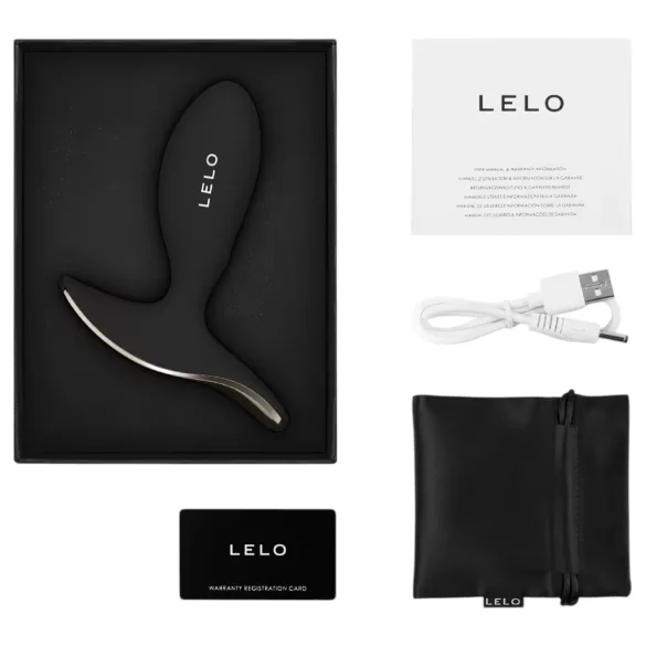 LELO Surfer - análne vibračné vajíčko ovládané cez aplikáciu (čierne)