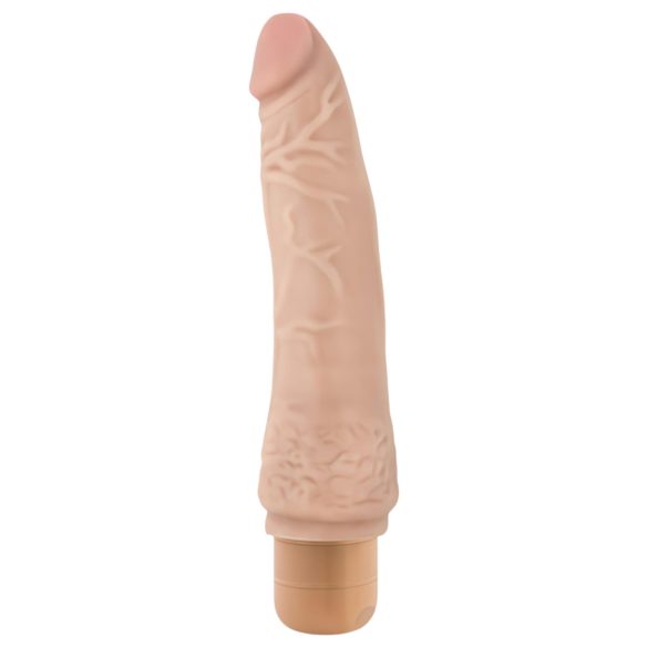 Dr. Skin Vibe No.7 - realistický vibrátor (prírodný)