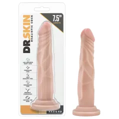   Dr. Skin - realistický dildo s prísavkou - 19 cm - telová farba