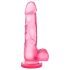 B Yours Sweet N Hard 4 - semenné dildo - 18cm (ružová)