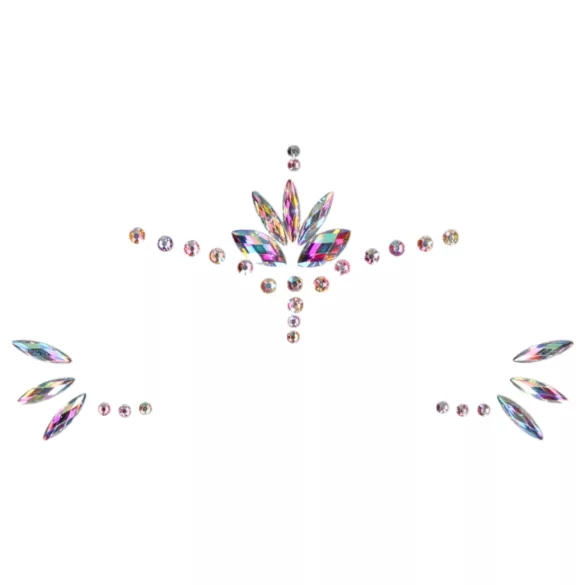 Le Désir - samolepky na oči - trblietavé - dúhové