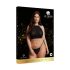 Le Désir Plus Size - trblietavá párty súprava - čierna (XL-3XL)