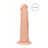 RealRock - realistický dildo - 17 cm - telová farba