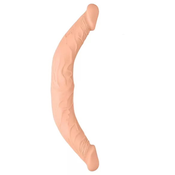 RealRock - dvojitý dildo - 36 cm - telová farba