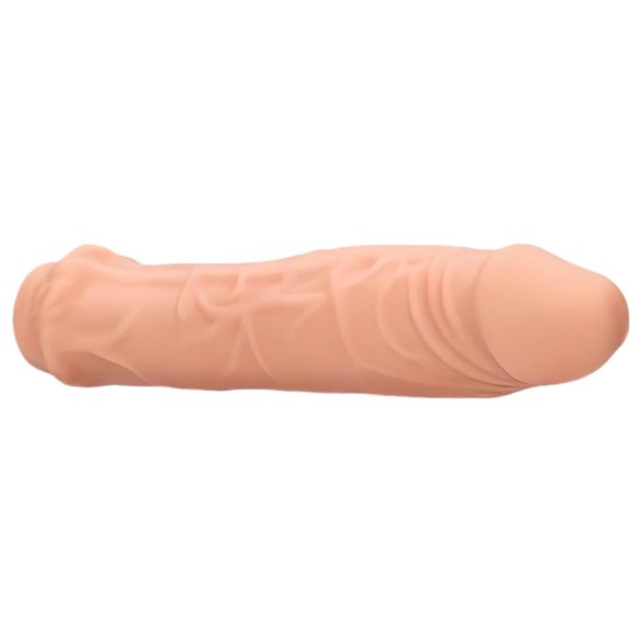 RealRock - návlek na penis - 17 cm - telová farba
