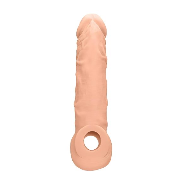 RealRock - návlek na penis - 21 cm - natur