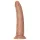 RealRock Slim - realistický dildo 15,5 cm - tmavá prírodná farba