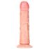 RealRock - realistický dildo s prísavkou - 15,5 cm - telová farba