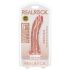 RealRock - realistický dildo s prísavkou - 15,5 cm - telová farba