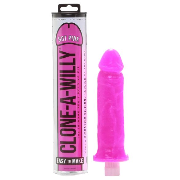 Clone-a-Willy - sada na odliatok penisu s vibrátorom (ružová)