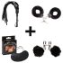 BDSM začiatočnícky zväzovací set (4 diely)