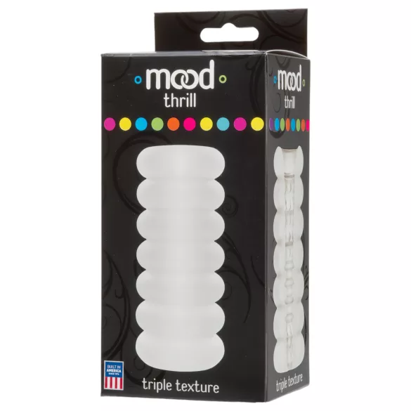 Doc Johnson Thrill - masturbátor pre mužov - biely