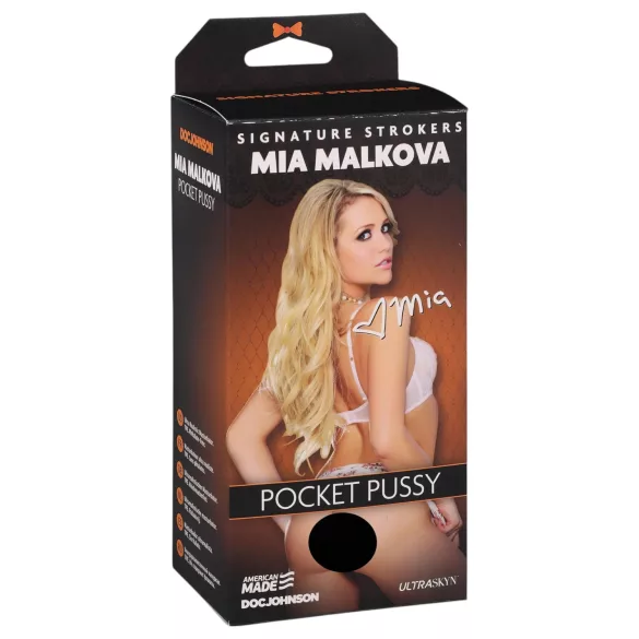 Doc Johnson Mia Malkova - realistická Ultraskyn vagína (naturálny)
