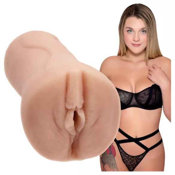 Doc Johnson Gabbie Carter - realistická vagína - Ultraskyn - prírodná farba