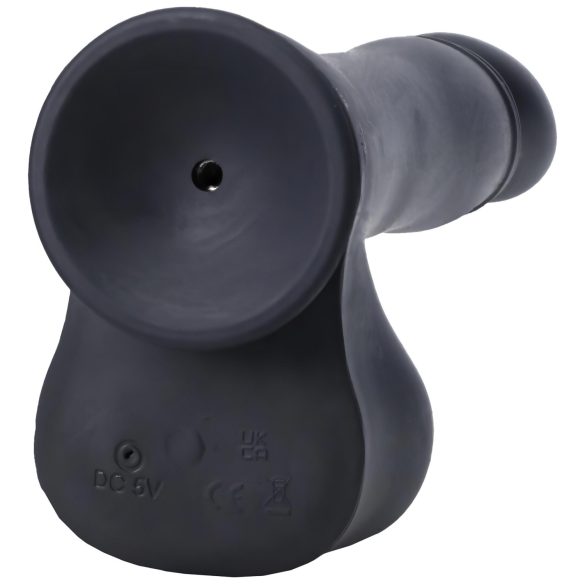 Doc Johnson - mini lökací vibrátor s rádiovým ovládaním - čierny