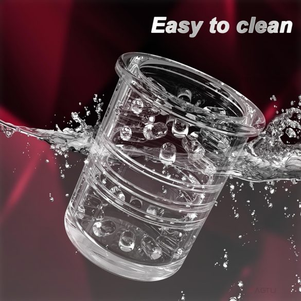 AlvUp - automatický masturbátor s rotačnou funkciou - čierny