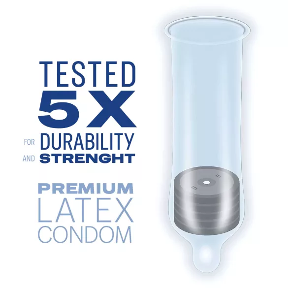 Durex Mutual Pleasure - oneskorujúci kondóm (3 ks)