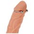 Nerezový kovový krúžok na penis - na oddialenie ejakulácie (32 mm)