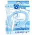Shower Enema - análny sprchový set - hliník - strieborný