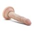 Dr. Skin 5 - realistický dildo s prísavkou - telová farba 14,5 cm